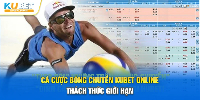 Cá Cược Bóng Chuyền Kubet Online – Thách Thức Giới Hạn